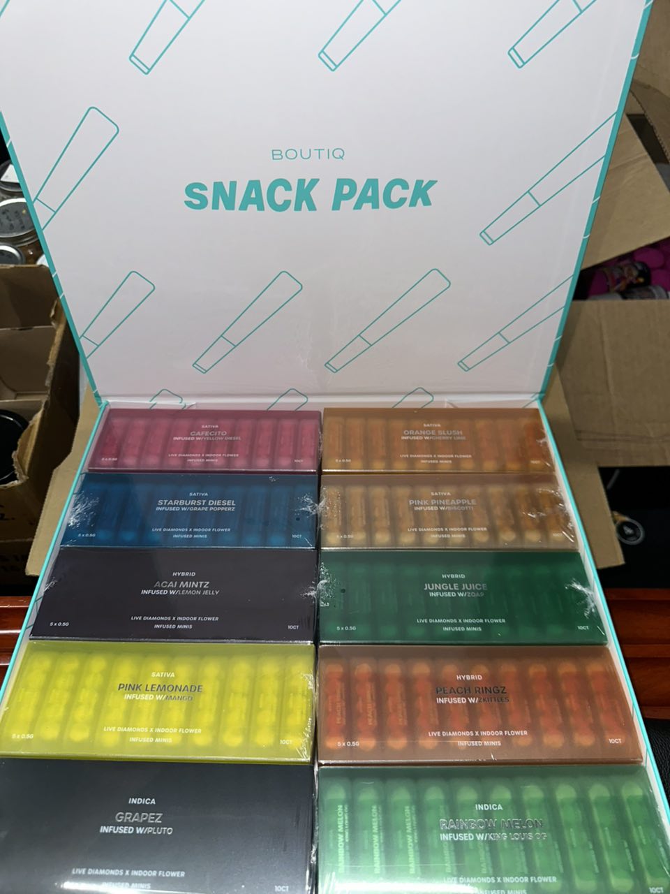 Boutiq Snack Pack Pre Rolls
